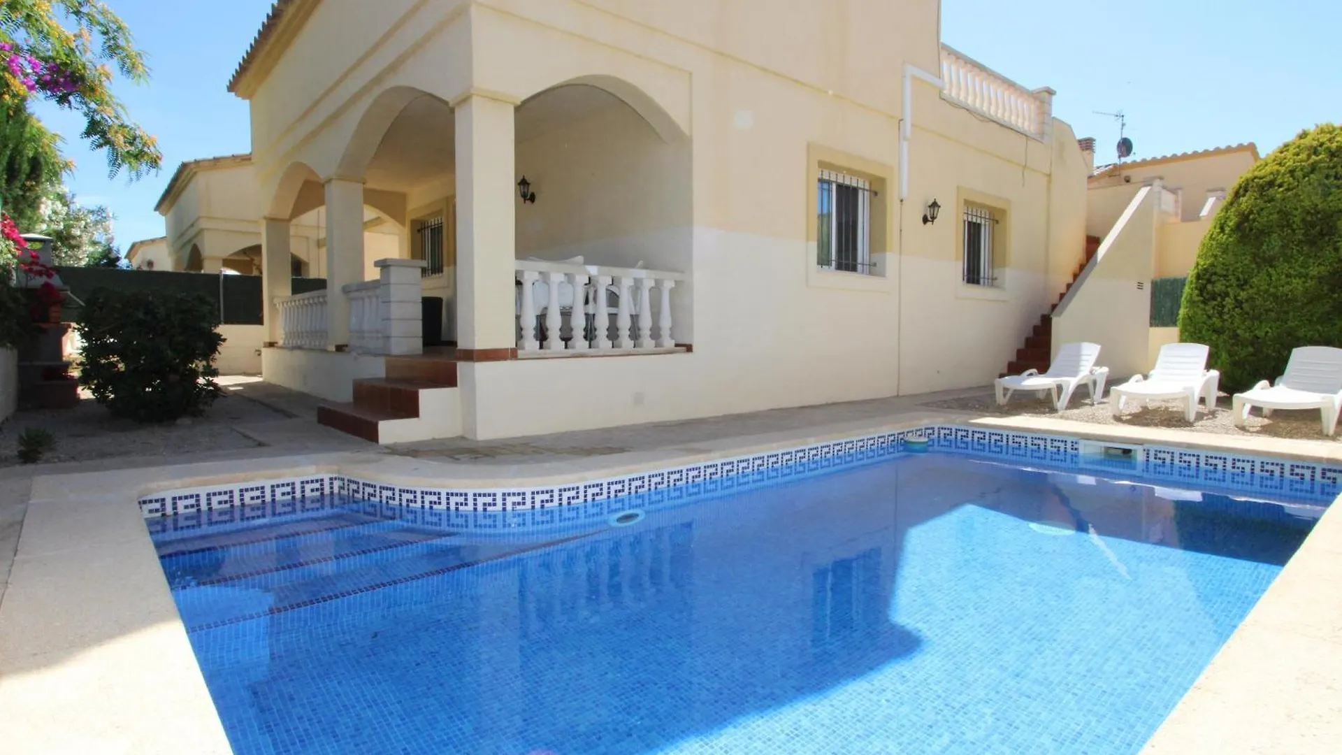 Vila Casa Con Piscina Privada, Cerca Del Mar, Wifi Gratis, Aire Acondicionado Opcional, Admite Mascotas - Es-184-3 Riumar